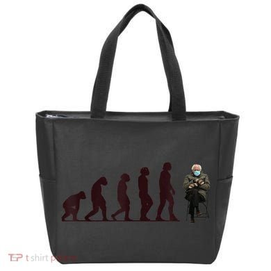 Evolution Of Bernie Sanders Mittens Meme Tote Bag