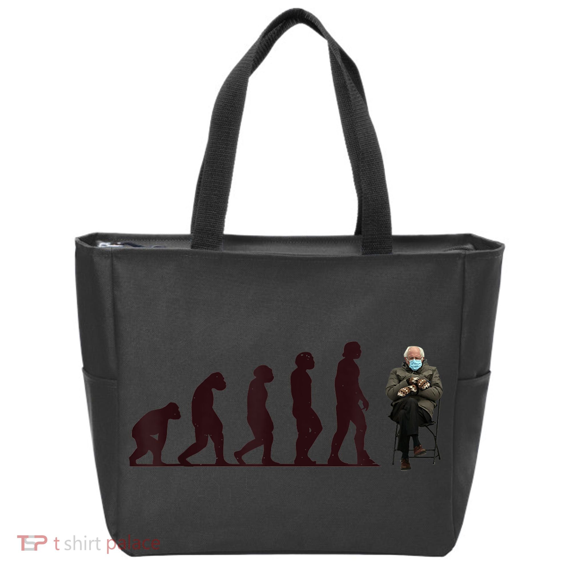 Evolution Of Bernie Sanders Mittens Meme Tote Bag