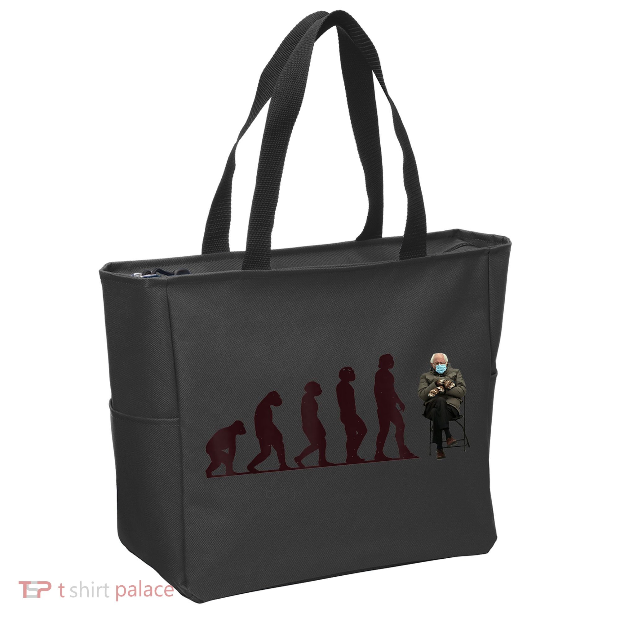 Evolution Of Bernie Sanders Mittens Meme Tote Bag