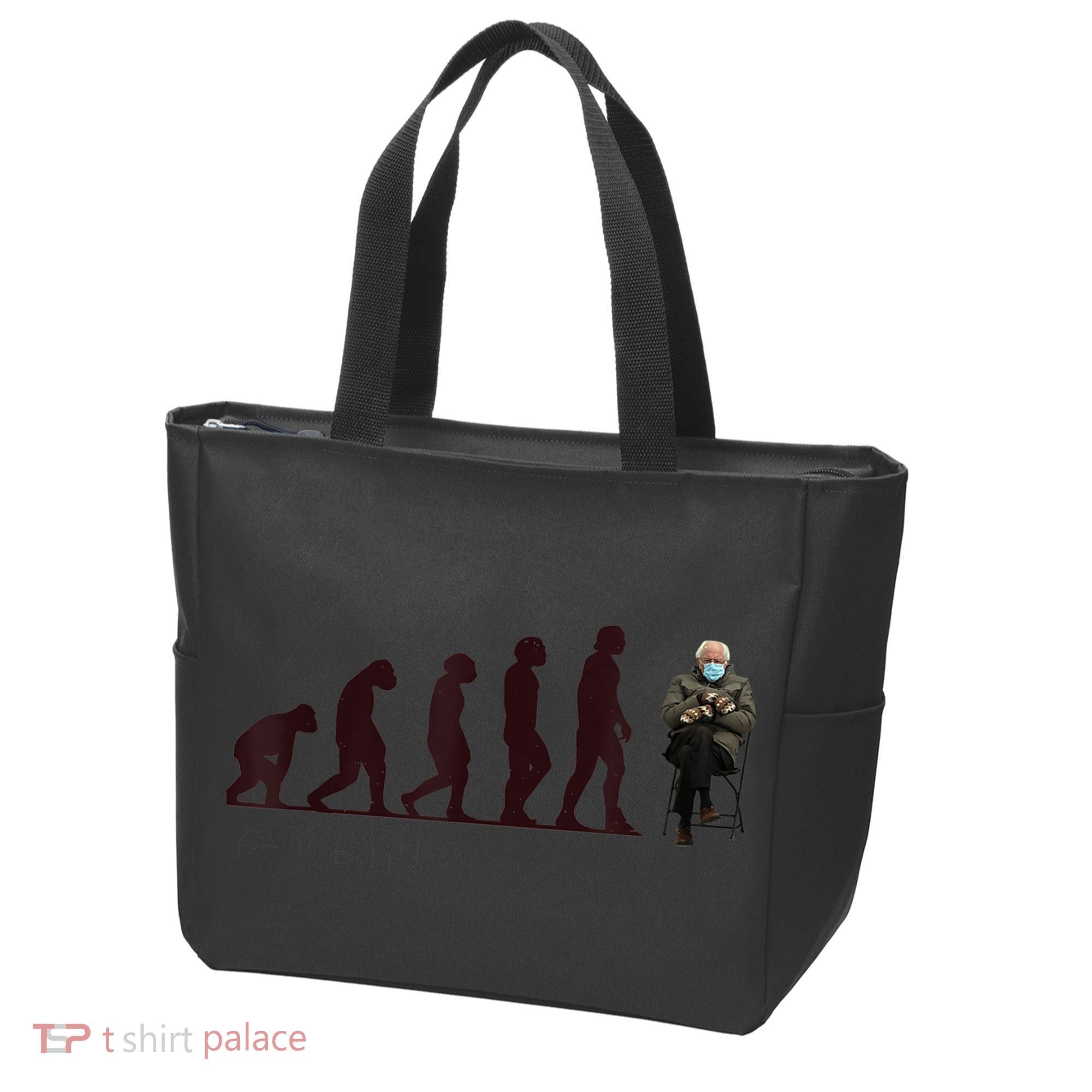 Evolution Of Bernie Sanders Mittens Meme Tote Bag
