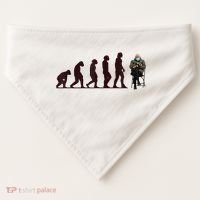 Evolution Of Bernie Sanders Mittens Meme USA-Made Doggie Bandana thumb 0