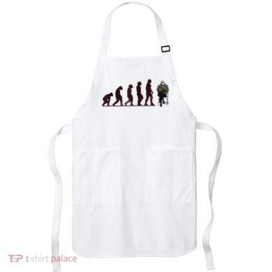 Evolution Of Bernie Sanders Mittens Meme Apron