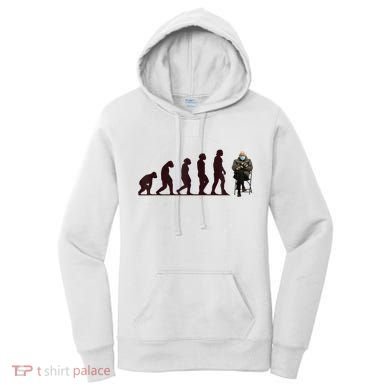 Evolution Of Bernie Sanders Mittens Meme Women's Hoodie