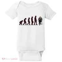Evolution Of Bernie Sanders Mittens Meme Baby Bodysuit thumb 0