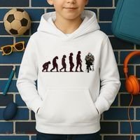 Evolution Of Bernie Sanders Mittens Meme Kids Hoodie thumb 2