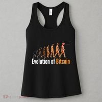 Evolution Of Bitcoin, Ape To Man, Crypto, Cryptocurrency, HODL Bitcoin Women's Tank Top thumb 3