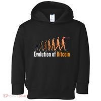 Evolution Of Bitcoin, Ape To Man, Crypto, Cryptocurrency, HODL Bitcoin Toddler Hoodie thumb 0