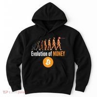 Evolution Of Bitcoin, BTC, Crypto, Cryptocurrency, Blockchain, HODL Bitcoin Hoodie thumb 0