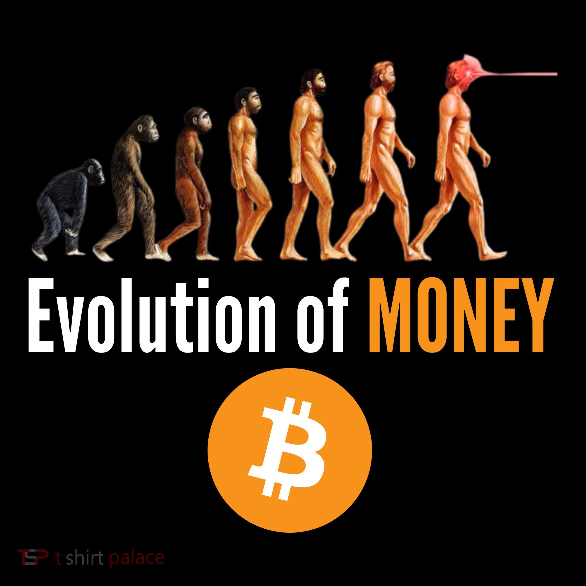 Evolution Of Bitcoin, BTC, Crypto, Cryptocurrency, Blockchain, HODL Bitcoin Coaster