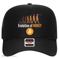Evolution Of Bitcoin, BTC, Crypto, Cryptocurrency, Blockchain, HODL Bitcoin Hat thumb 0