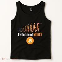 Evolution Of Bitcoin, BTC, Crypto, Cryptocurrency, Blockchain, HODL Bitcoin Tank Top thumb 2