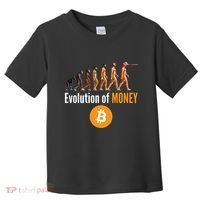 Evolution Of Bitcoin, BTC, Crypto, Cryptocurrency, Blockchain, HODL Bitcoin Toddler T-Shirt thumb 0