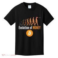 Evolution Of Bitcoin, BTC, Crypto, Cryptocurrency, Blockchain, HODL Bitcoin Kids T-Shirt thumb 0