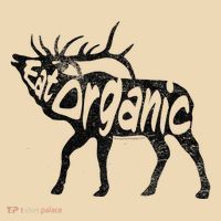 Eating Organic Bugling Bull Elk Wapiti Tote Bag thumb 4