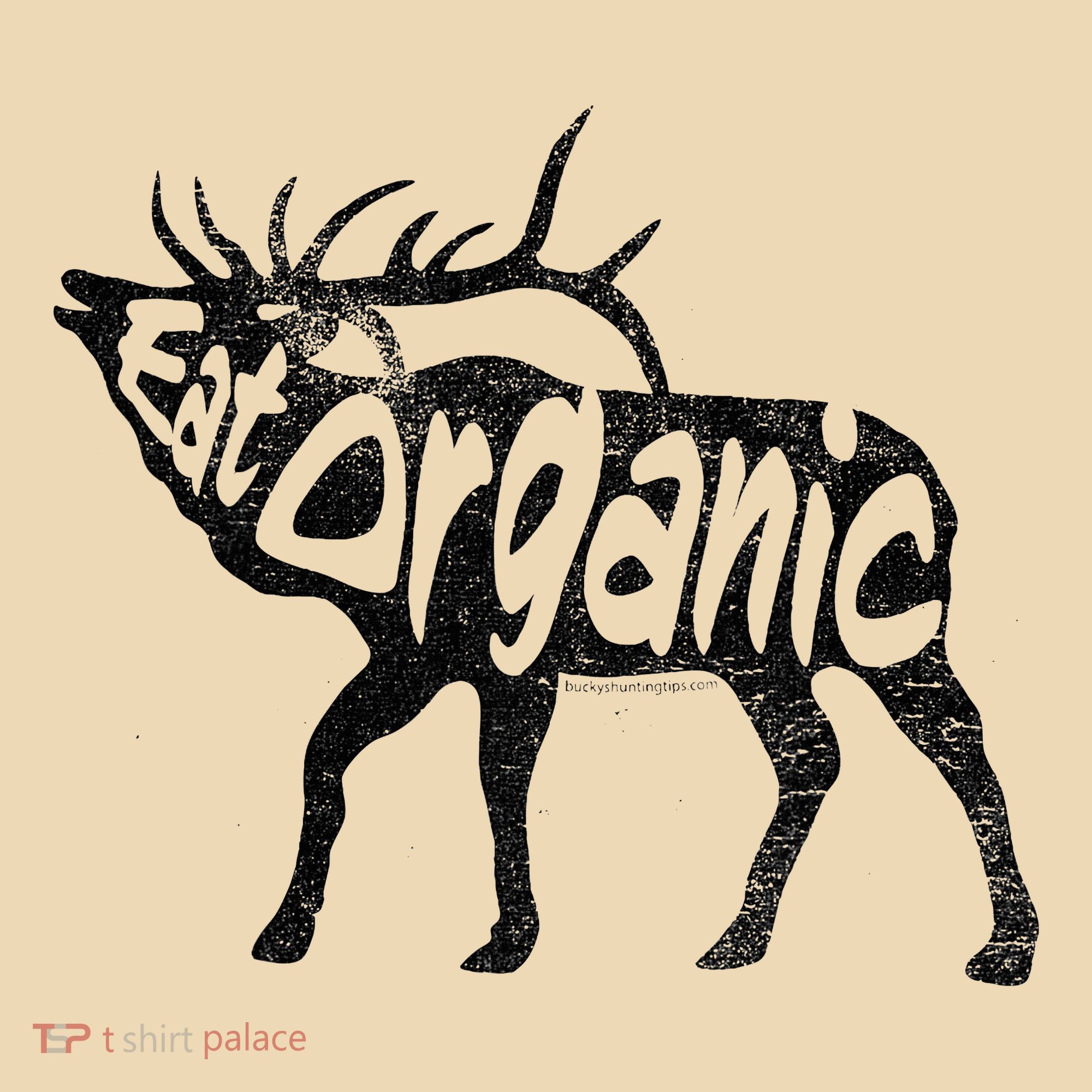 Eating Organic Bugling Bull Elk Wapiti Tote Bag