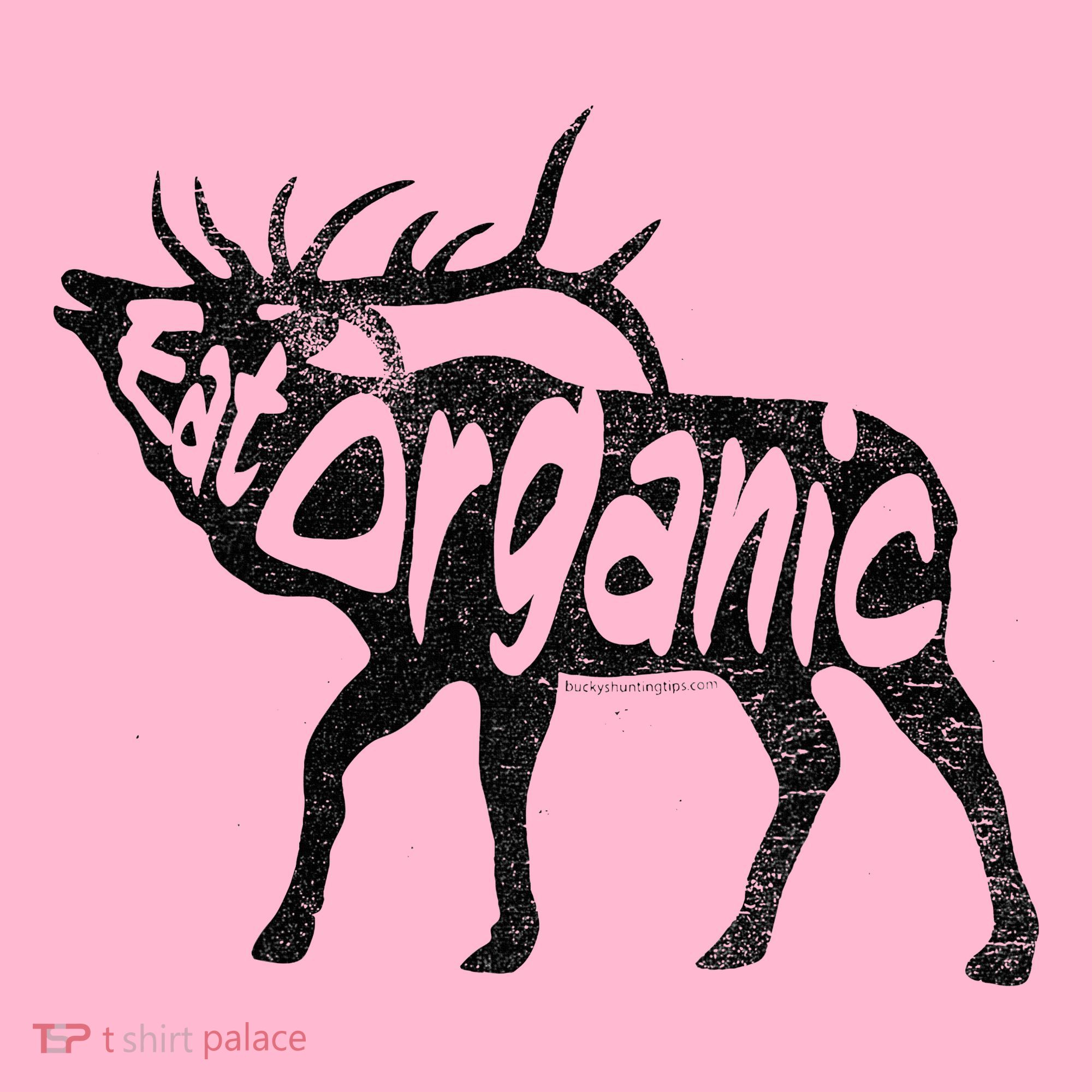 Eating Organic Bugling Bull Elk Wapiti Coaster