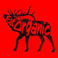 Eating Organic Bugling Bull Elk Wapiti Santa Hat thumb 1