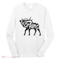 Eating Organic Bugling Bull Elk Wapiti Long Sleeve Shirt thumb 0