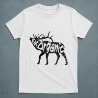 Eating Organic Bugling Bull Elk Wapiti T-Shirt thumb 5