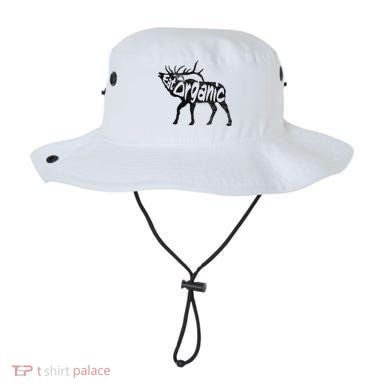 Eating Organic Bugling Bull Elk Wapiti Bucket Hat