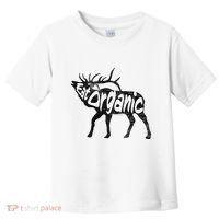 Eating Organic Bugling Bull Elk Wapiti Toddler T-Shirt thumb 0