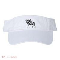 Eating Organic Bugling Bull Elk Wapiti Visor thumb 0