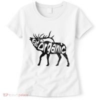 Eating Organic Bugling Bull Elk Wapiti Women's T-Shirt thumb 0