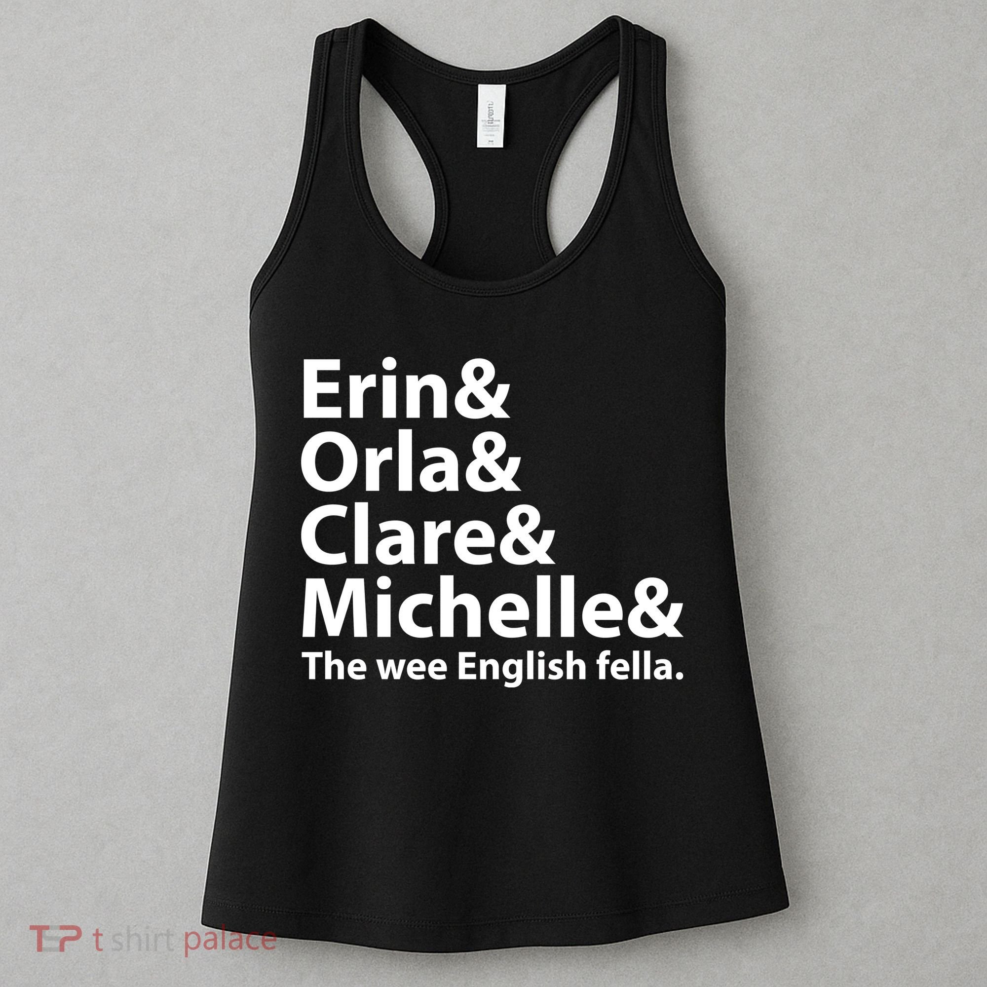Erin Orla Clare Michelle And The Wee English Fella Women's Tank Top