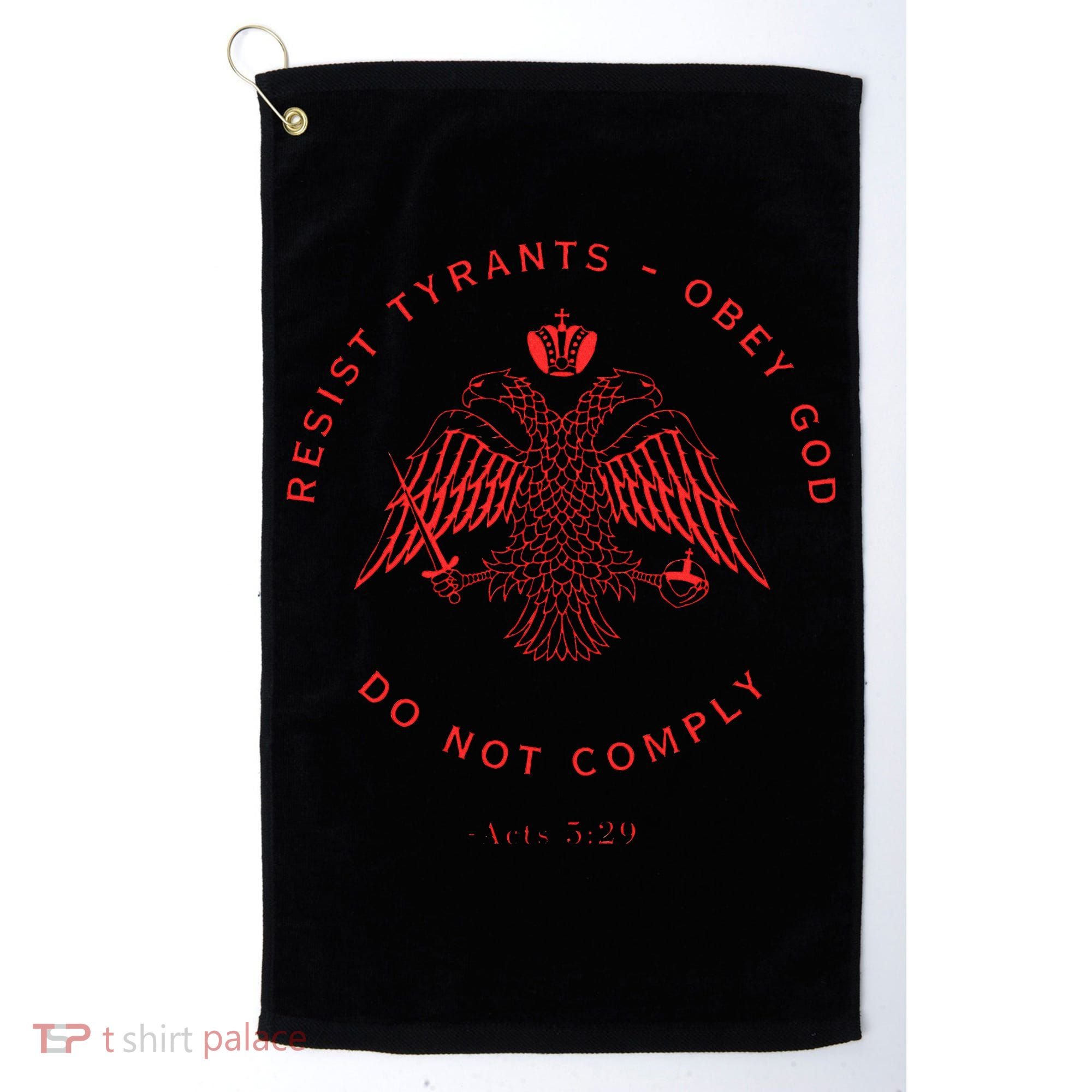 Eastern Orthodox Christian Golf Towel