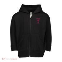 Eastern Orthodox Christian Seraphim Rose Calvary Cross Toddler Zip Fleece Hoodie thumb 0
