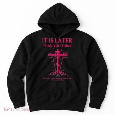 Eastern Orthodox Christian Seraphim Rose Calvary Cross Hoodie