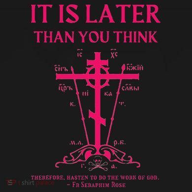Eastern Orthodox Christian Seraphim Rose Calvary Cross Sweatshirt