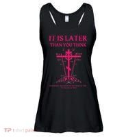 Eastern Orthodox Christian Seraphim Rose Calvary Cross Ladies Essential Flowy Tank thumb 0