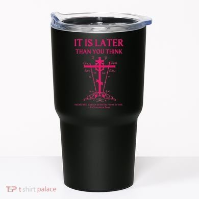 Eastern Orthodox Christian Seraphim Rose Calvary Cross Tumbler