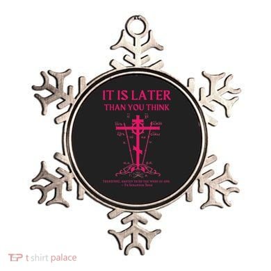 Eastern Orthodox Christian Seraphim Rose Calvary Cross Ornament