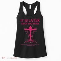 Eastern Orthodox Christian Seraphim Rose Calvary Cross Women's Tank Top thumb 0