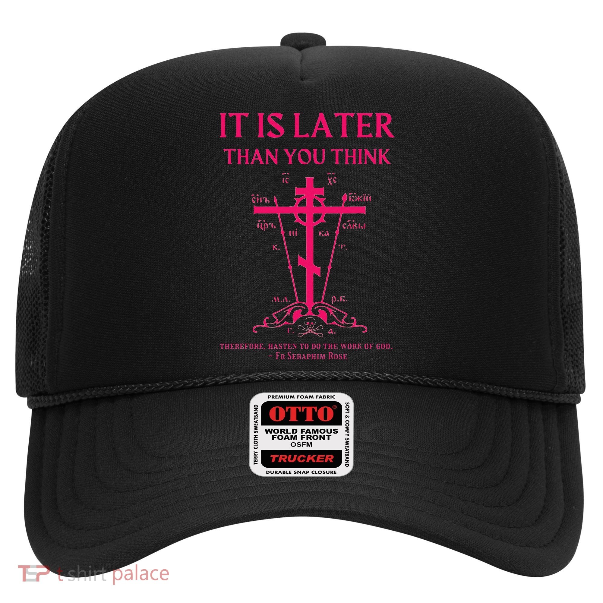 Eastern Orthodox Christian Seraphim Rose Calvary Cross Hat