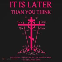 Eastern Orthodox Christian Seraphim Rose Calvary Cross Kids Sweatshirt thumb 2