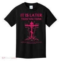Eastern Orthodox Christian Seraphim Rose Calvary Cross Kids T-Shirt thumb 0