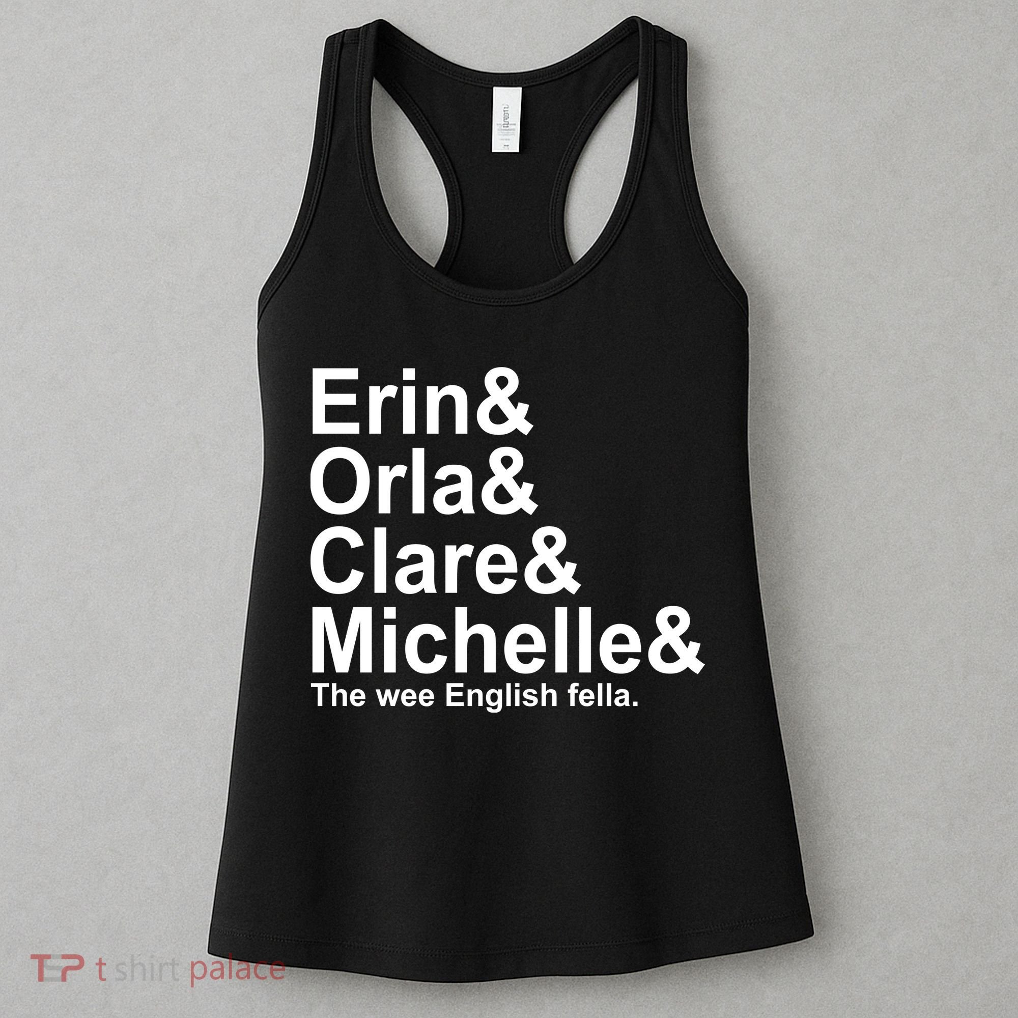 Erin Orla Clare Michelle The Wee English Fella Women's Tank Top
