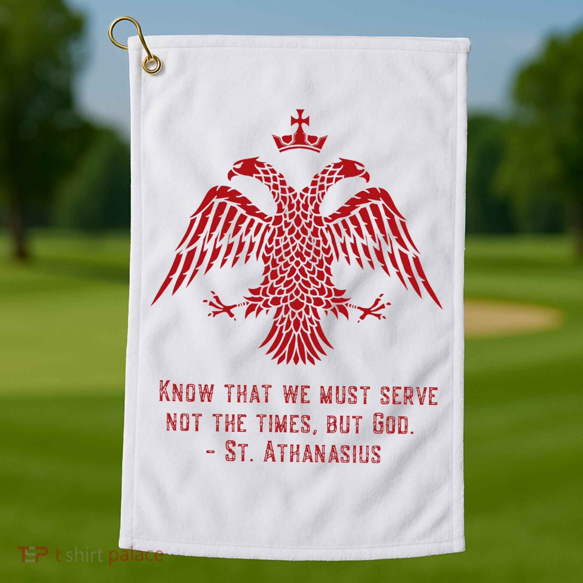 Eastern Orthodox Christian Golf Towel