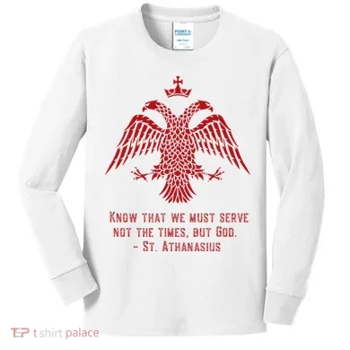 Eastern Orthodox Christian Kids Long Sleeve Shirt