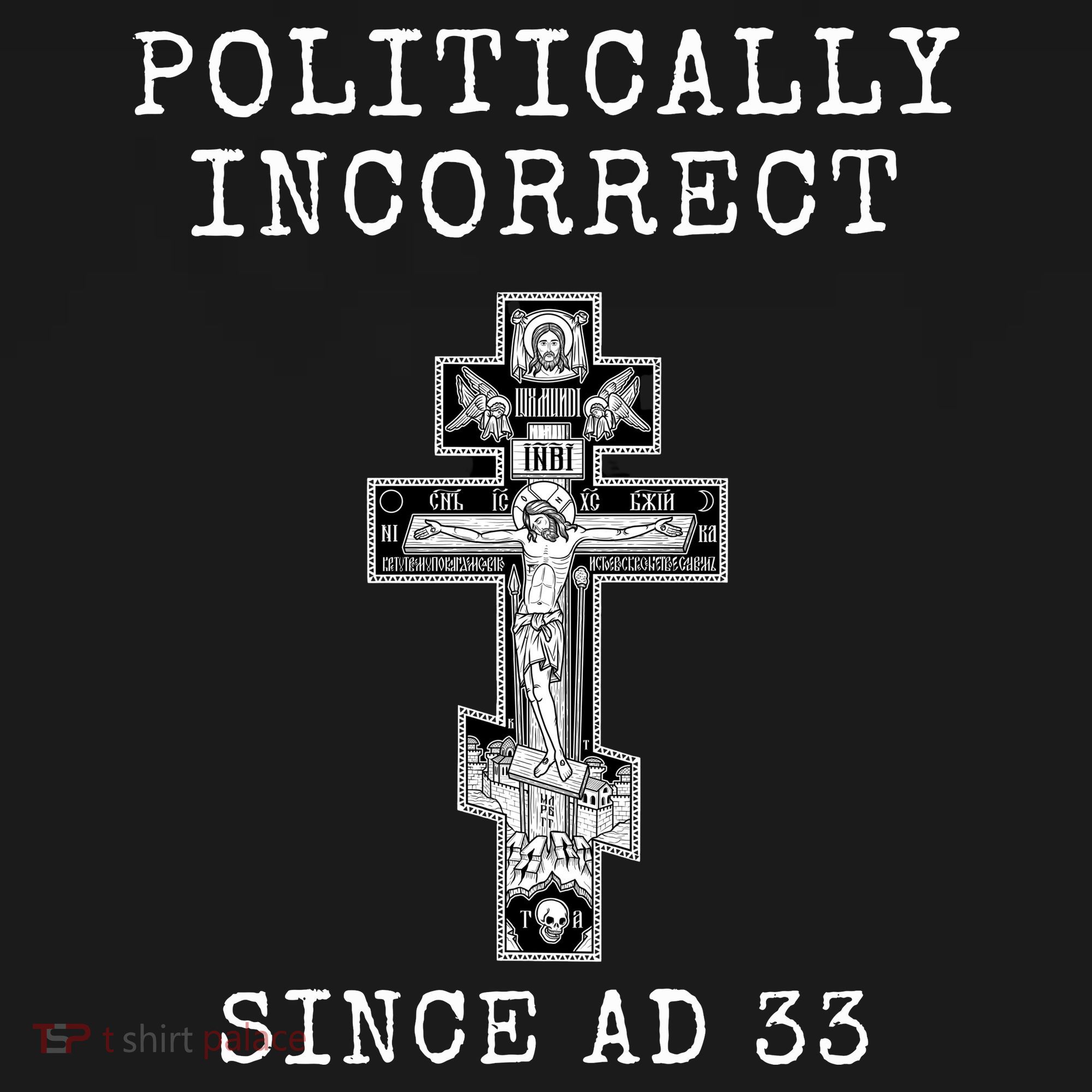 Eastern Orthodox Christian Cross Politically Incorrect Visor