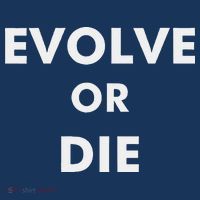 Evolve Or Die Funny Quote Tank Top thumb 6