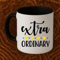 Extra Ordinary Down Syndrome Awareness Coffee Mug thumb 2