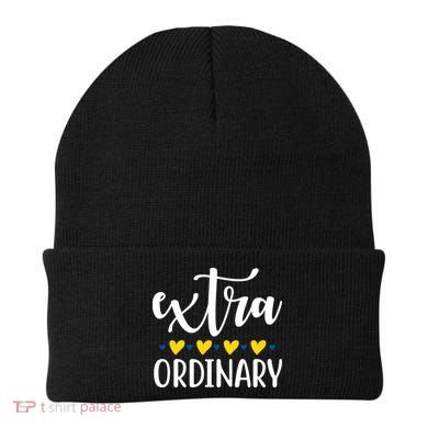 Extra Ordinary Down Syndrome Awareness Beanie
