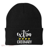 Extra Ordinary Down Syndrome Awareness Beanie thumb 0