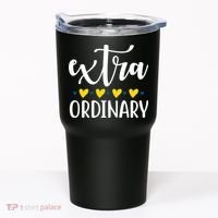 Extra Ordinary Down Syndrome Awareness Tumbler thumb 0
