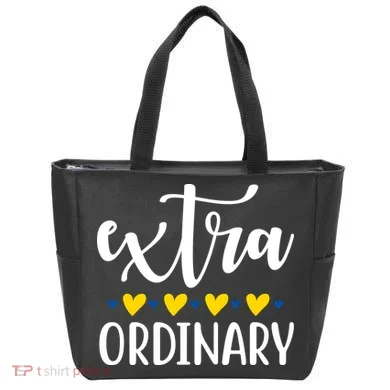 Extra Ordinary Down Syndrome Awareness Tote Bag