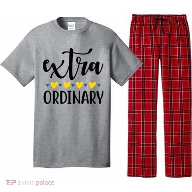 Extra Ordinary Down Syndrome Awareness Pajama Set